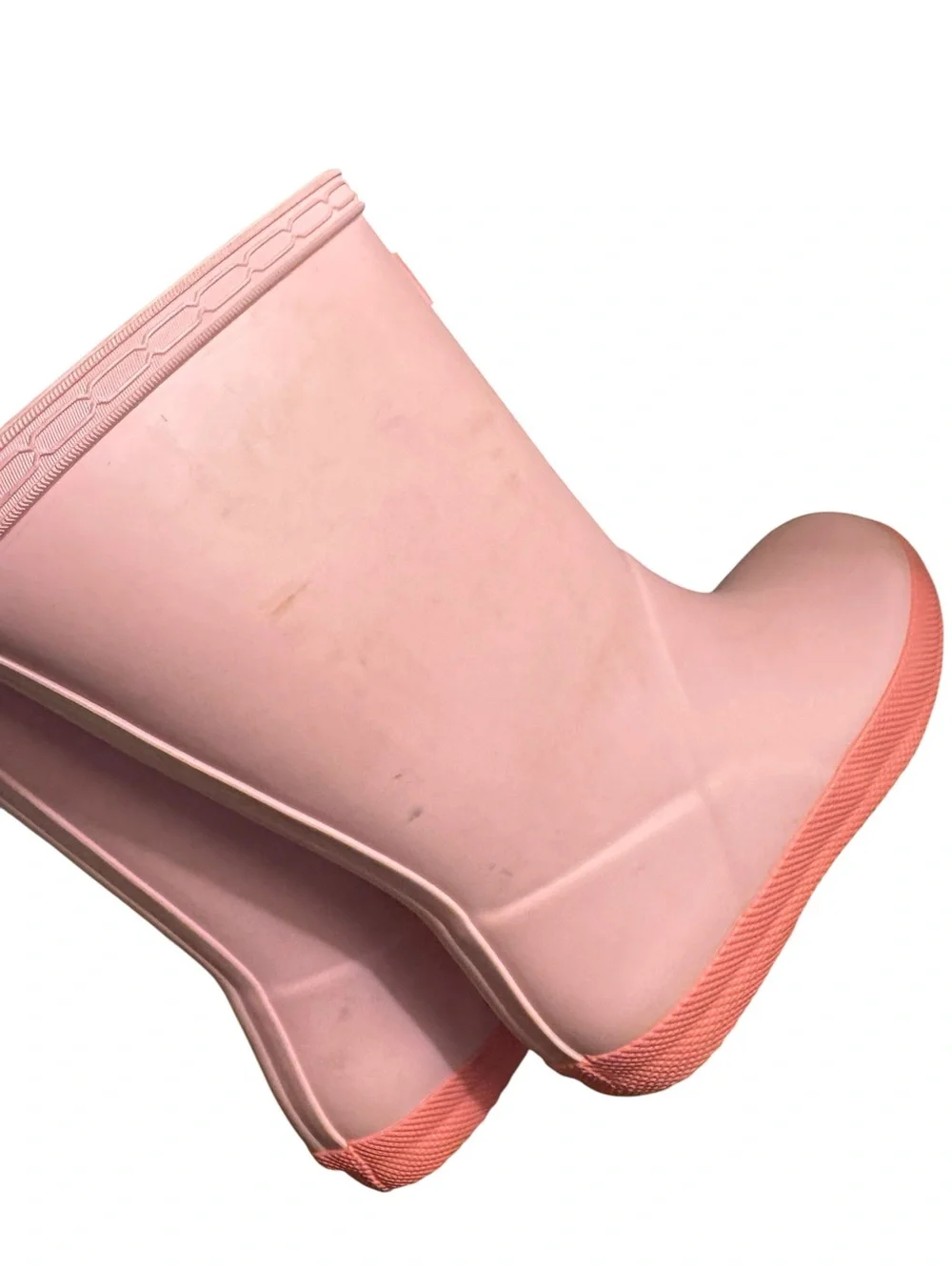 Hunter Kids First Classic Pink Rain Boots Waterproof Rubber Boots